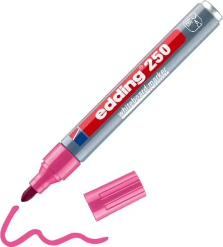 edding 250 Whiteboardmarker rosa