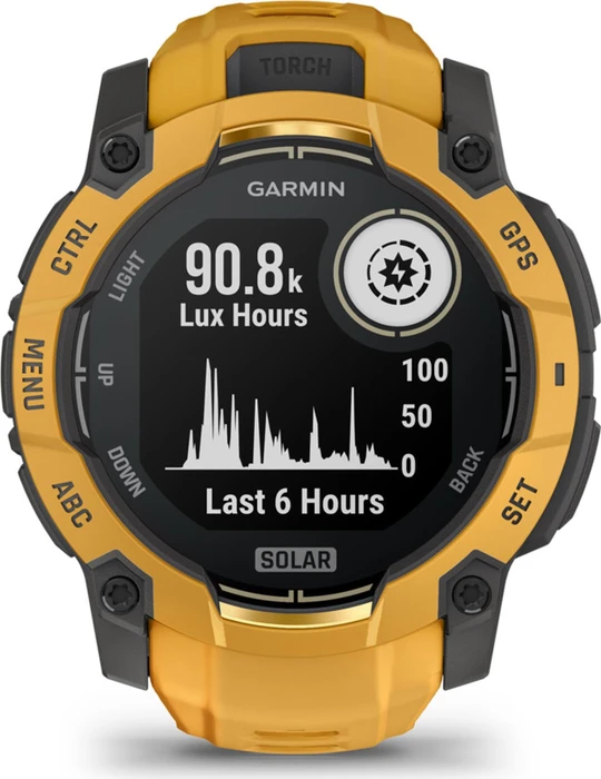 Garmin Instinct 3 Solar 50mm sunburst/grey