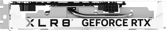 PNY GeForce RTX 4060 XLR8 Gaming Verto Overclocked White Edition, 8GB GDDR6, HDMI, 3x DP