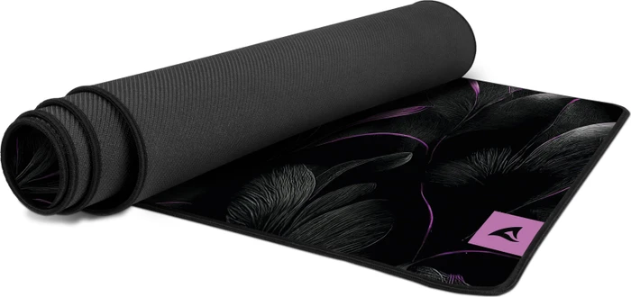 Sharkoon Skiller SGK50 S3 Design Bundle D2 - XXL Mousemat+Keycaps, Kunststoff (PBT) Double-Shot, schwarz/violett, 85 Tasten, ISO-DE