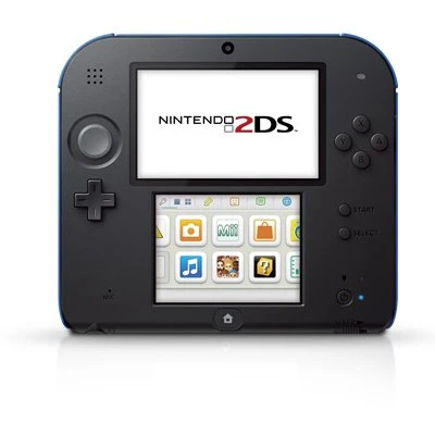 Nintendo 2DS Mario Kart 7 Bundle schwarz/blau