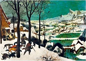Bluebird Puzzle Pieter Bruegel the Elder Hunters in the Snow (Winter), 1565