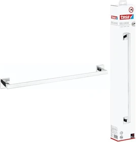 tesa Deluxxe Handtuchstange Metall inkl. Klebelösung chrom