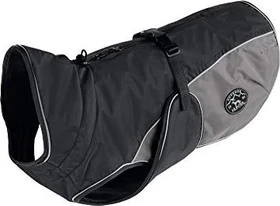 Hunter Uppsala Cozy Hundemantel, Wintermantel, wasserabweisend, reflektierend, 30, anthrazit/grau