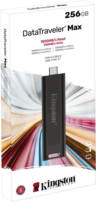 Kingston DataTraveler Max 256GB, USB-C, USB 3.2 Gen 2×1