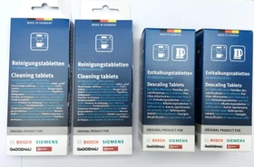 BSH Hausgeräte Entkalkungstabletten für Kaffeemaschinen und Wasserkocher, 12 Stück (2x 6 Stück)
