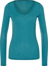 Icebreaker Siren Sweetheart Funktionsshirt langarm blue spruce (Damen)