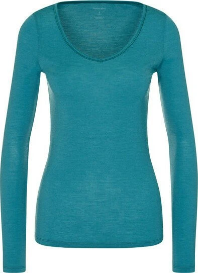 Icebreaker Siren Sweetheart Funktionsshirt langarm blue spruce (Damen)