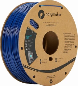Polymaker PolyLite ABS, blau, Spule, 2.85mm, 1.00kg