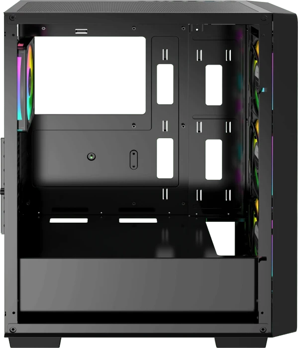 Ocypus Gamma C60 ARGB, schwarz, Glasfenster