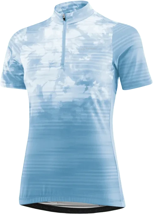 Löffler Spirit Mid Trikot kurzarm blue bay (Damen)