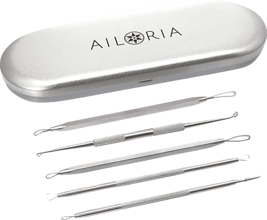 Ailoria Pure Mitesserentferner-Set, 5-tlg.