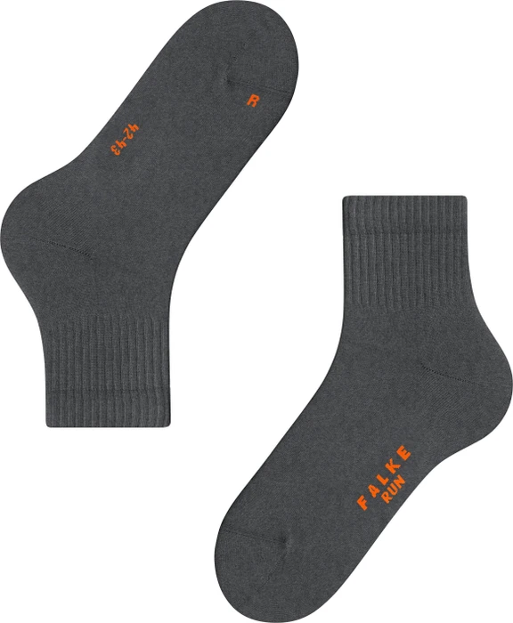 Falke Run Rib Socken dark grey