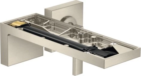 Hansgrohe Axor MyEdition Waschbeckenarmatur für Wandmontage ohne Platte brushed nickel
