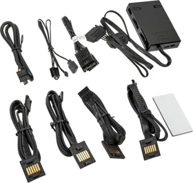 Lian Li Uni Hub Controller für SL-INF-Serie, Licht- und Lüftersteuerung, schwarz