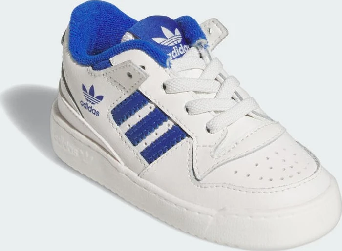 adidas Forum Low CL core white/royal blue (Junior)