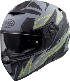 Premier Helmets Technical Devil EL matt grau/schwarz/gelb