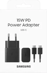 Samsung Power Adapter (15W Schnellladefunktion) schwarz