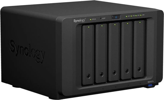 Synology DiskStation DS1517+ 10TB, 8GB RAM, 4x RJ-45 1000Base-T, 4x USB-A 3.0