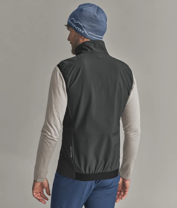 Ortovox Venet Softshell Funktionsweste black raven (Herren)