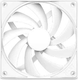 NZXT F Series F120Q (2024), Matte White, weiß, 120mm