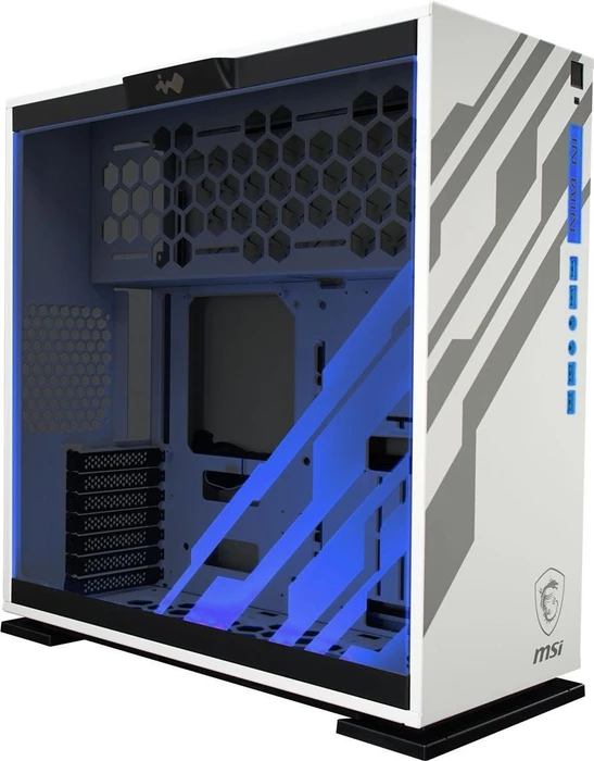In Win 303 MSI Dragon Edition, weiß, Glasfenster