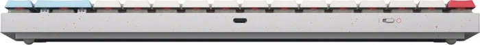 Cherry MX-LP 2.1 Compact Wireless, weiß/hellblau/rot, MX LOW PROFILE RGB SPEED, USB/Bluetooth, US