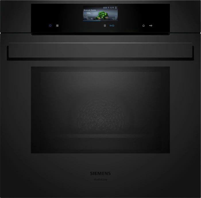 Siemens iQ700 HM976GMM1 Backofen mit Mikrowelle mattschwarz
