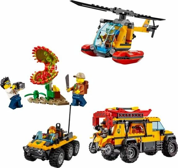 LEGO City Dschungelforscher - Dschungel-Forschungsstation