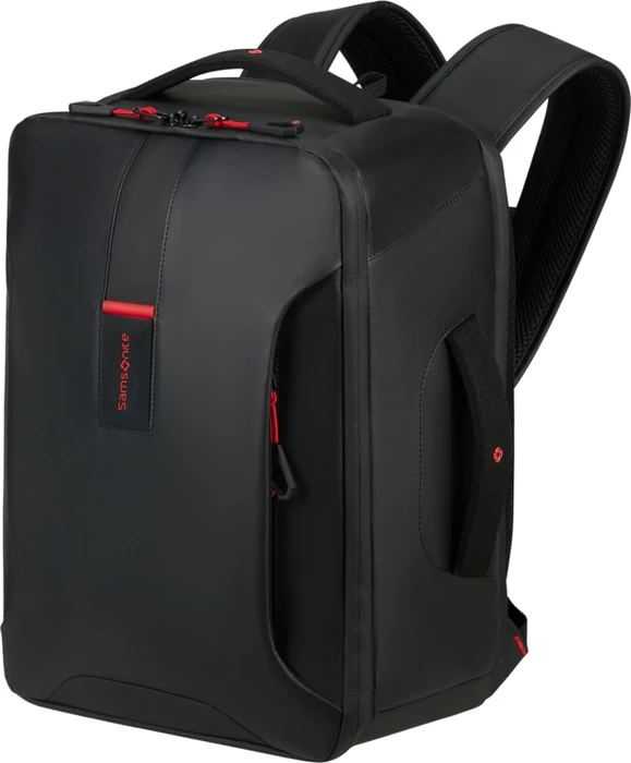 Samsonite Paradiver Light, Underseat Backpack S, Untersitz Handgepäck, Kabinentasche, Flugzeug Rucksack, 40cm, 25l, schwarz