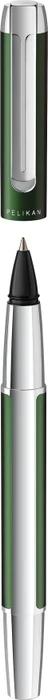Pelikan Pura R40 Tintenroller (Mine) waldgrün/silber