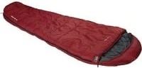 High Peak TR350 Mumienschlafsack dark red/grey