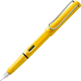 Lamy safari gelb, linke Hand, mittel