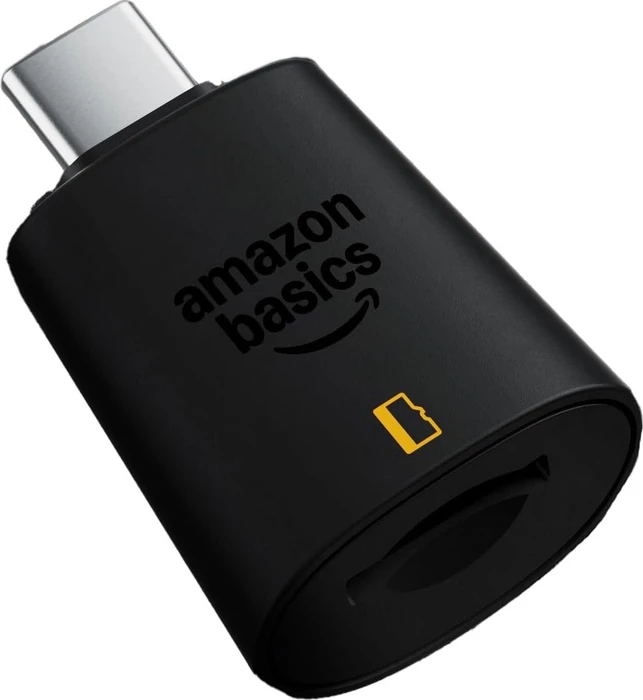 AmazonBasics USB-C microSD Card Reader, USB-C 3.0 [Stecker]