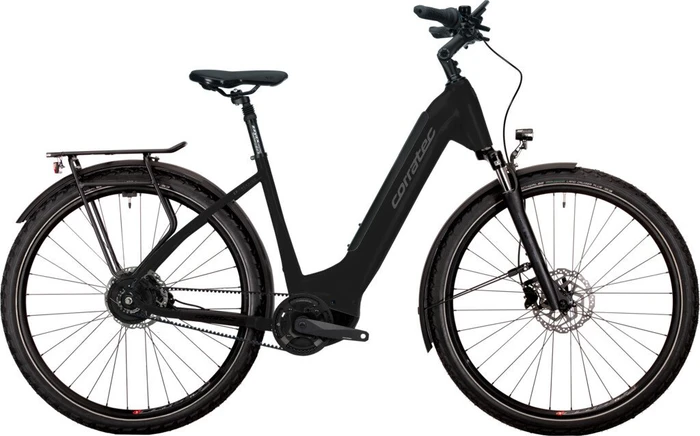 Corratec E-Power Trekking 28 CX8 schwarz/silber Modell 2025 (Damen)