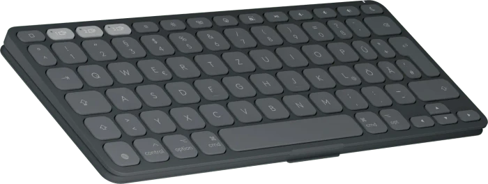 Logitech Keys-To-Go 2 für iPad, Grafit, Bluetooth, DE