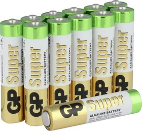 GP Batteries Super Alkaline Micro AAA, 12er-Pack