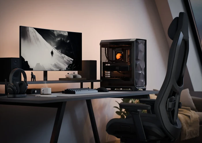 Fractal Design Meshify 3 Black Solid, schwarz