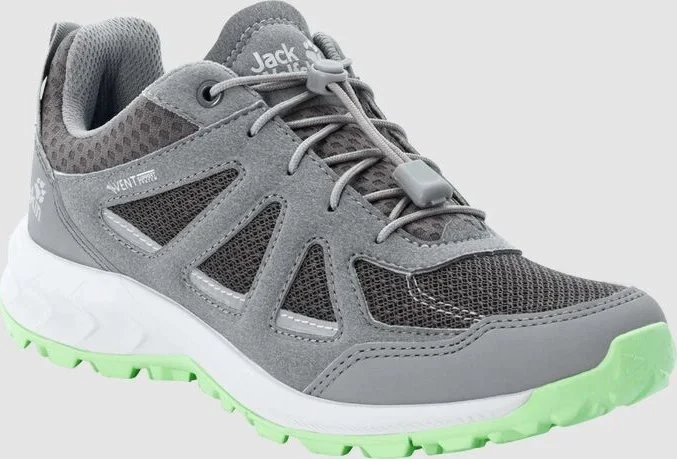 Jack Wolfskin Woodland 2 Vent Low dark grey/light green (Damen)