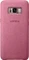 Samsung EF-XG955AP Alcantara Cover für Galaxy S8+ pink Vorschaubild