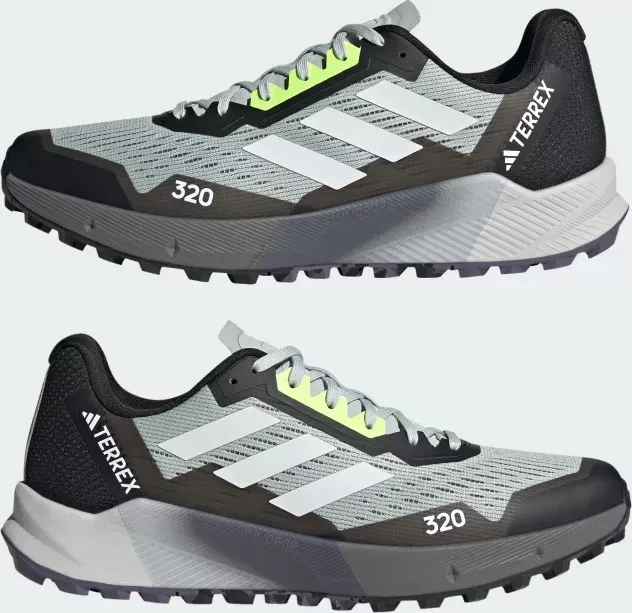 adidas Terrex Agravic Flow 2.0 wonder silver/crystal white/lucid lemon (Herren)