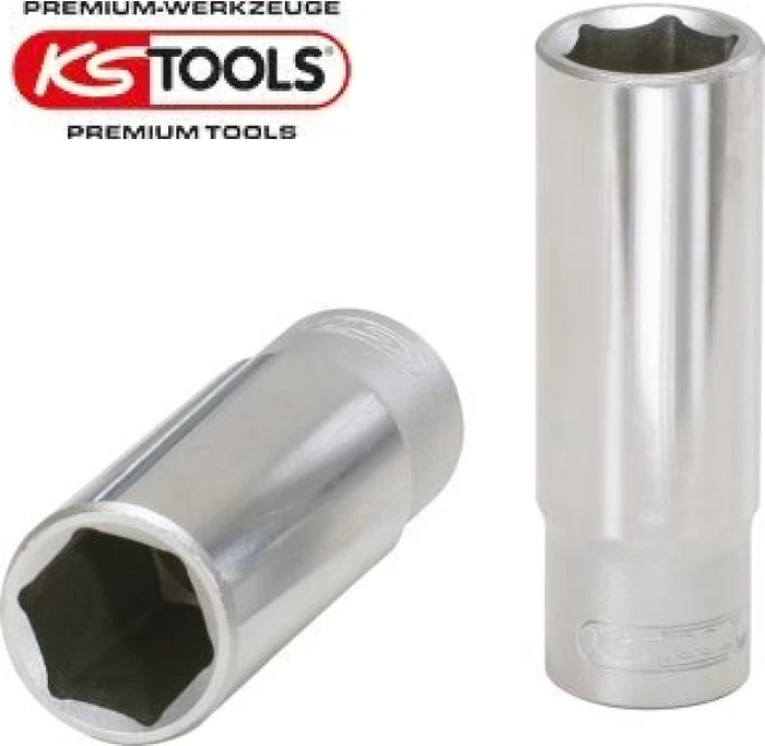 KS Tools Außensechskant Steckschlüssel 1/4", 14x50mm