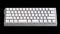Wooting 60HE v2 Gaming Tastatur, Bright Silver, LEDs RGB, Aluminium, Split-Spacebar, Lekker Tikken Medium, USB, US Vorschaubild