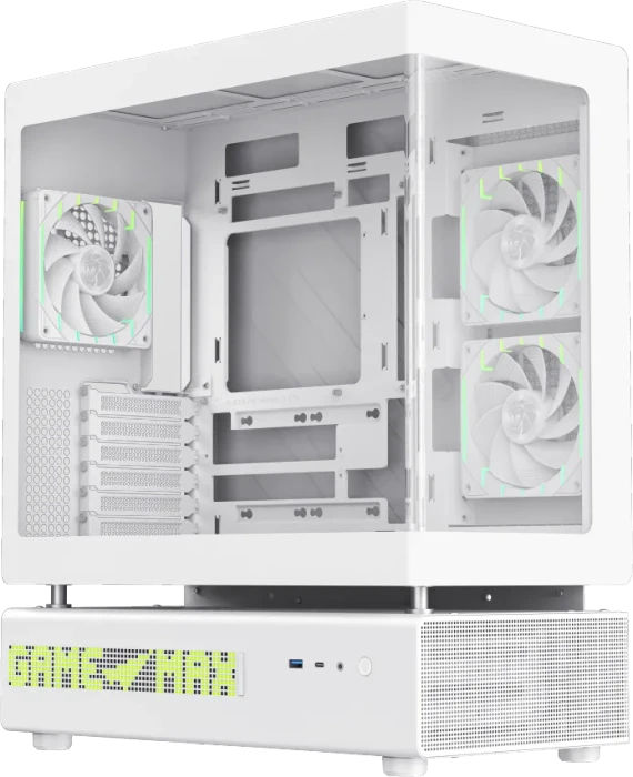 GameMax N90 White, Glasfenster