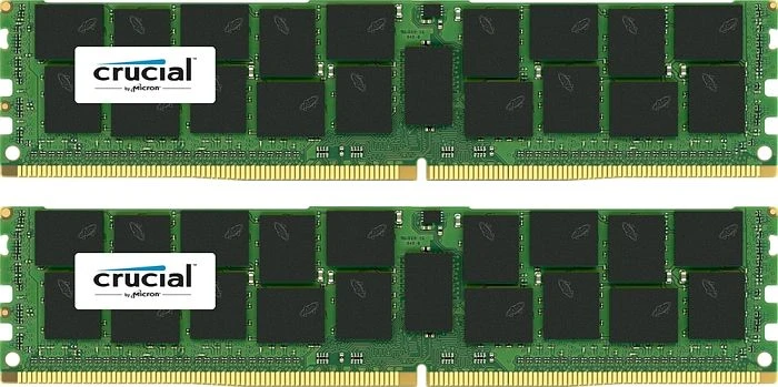 Crucial RDIMM 32GB Kit, DDR4-2133, CL15, 2RX4, reg ECC