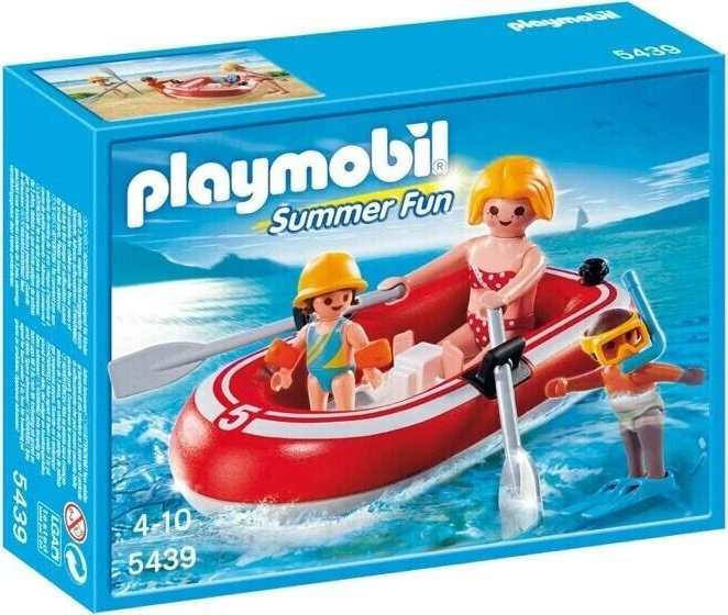 playmobil Summer Fun Urlauber mit Schlauchboot (5439)