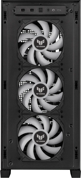 ASUS TUF Gaming GT302 ARGB, schwarz, Glasfenster