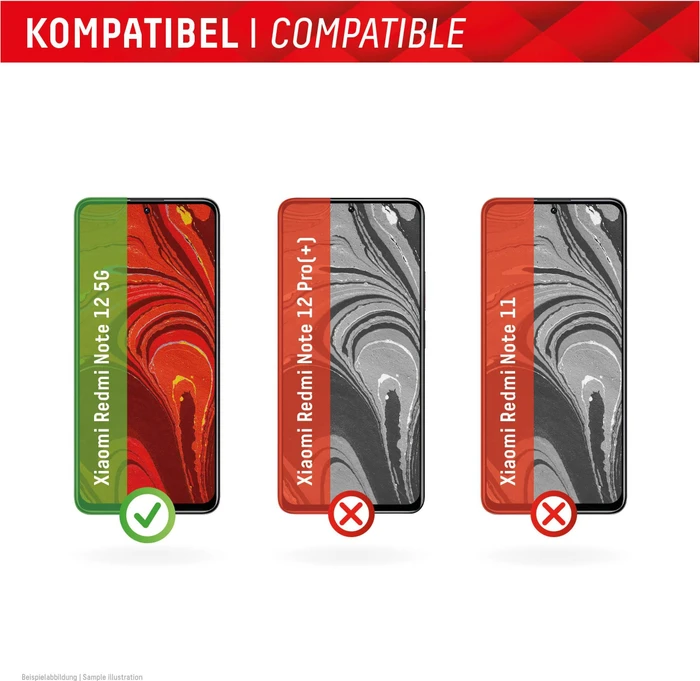 Displex Smart Glass für Xiaomi Redmi 12/12 5G
