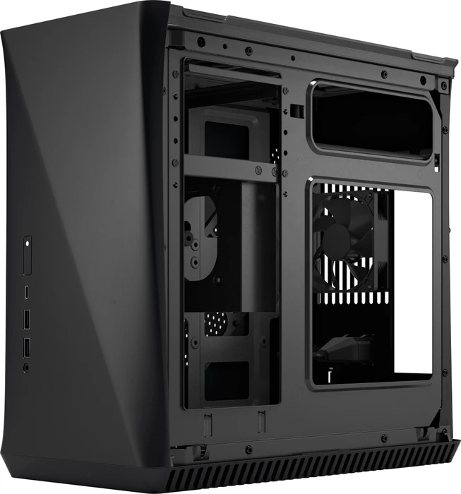 Fractal Design Era ITX Carbon TG, Glasfenster, Mini-ITX