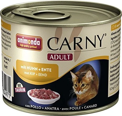 animonda Carny Fleisch Menue Adult, 2.40kg (12x 200g)